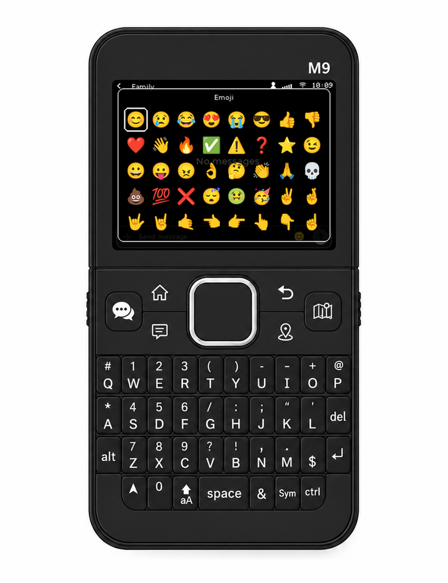 New emoji picker on the ThinkNode M9